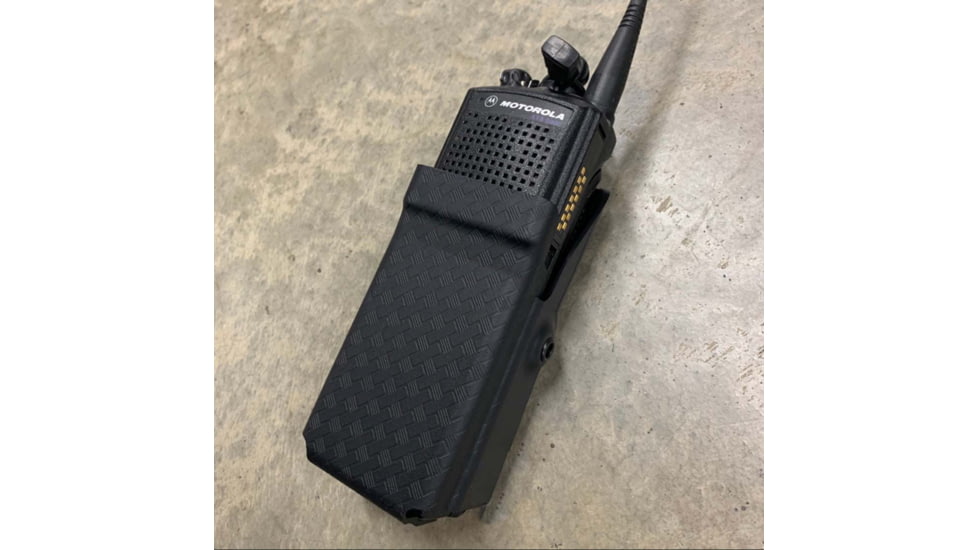 Zero9 Portable Radio Case Holster, VP6000 L2 & L3 Batteries, Tek-Lok, Plain Black, Z9-5023-BLK-TEK