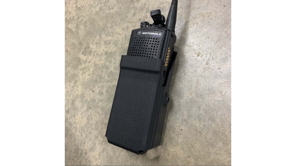 Zero9 Portable Radio Case Holster, VP6000 L2 & L3 Batteries, Tek-Lok, Plain Black, Z9-5023-BLK-TEK