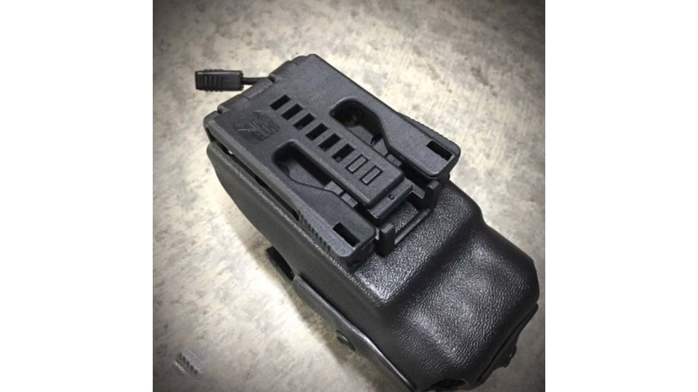 Zero9 Portable Radio Case Holster, VP6000 L2 & L3 Batteries, Tek-Lok, Plain Black, Z9-5023-BLK-TEK