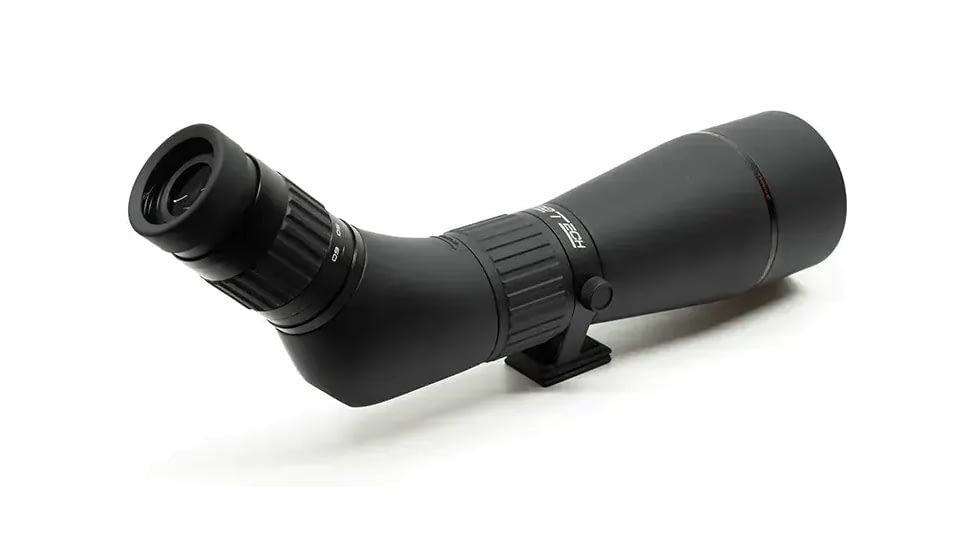 ZeroTech Optics Thrive 20-60x85mm Spotting Scope, Angled, Black, TH206085
