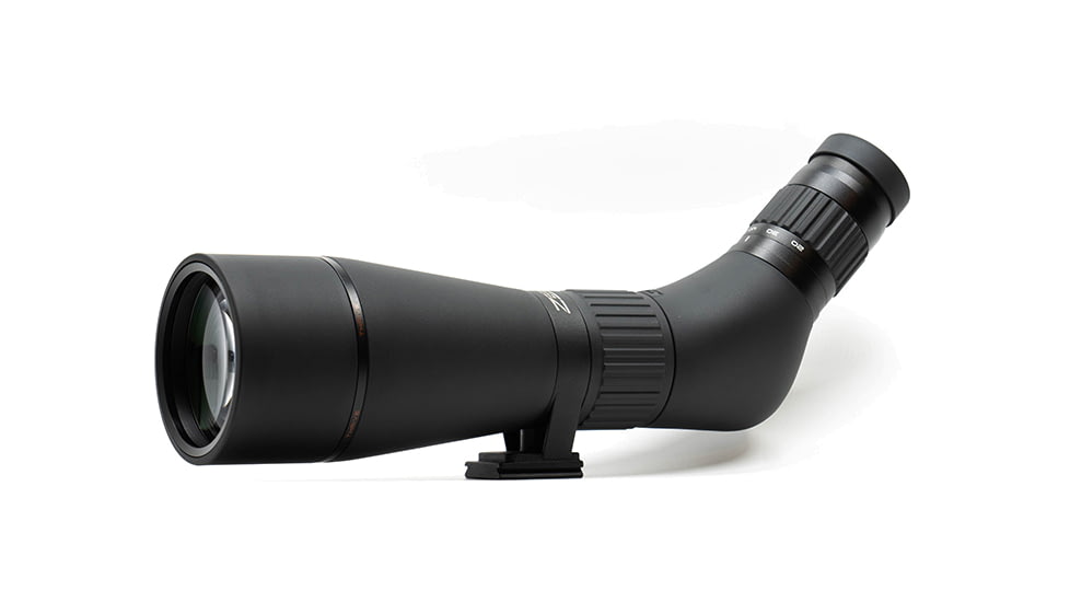 ZeroTech Optics Thrive 20-60x85mm Spotting Scope, Angled, Black, TH206085