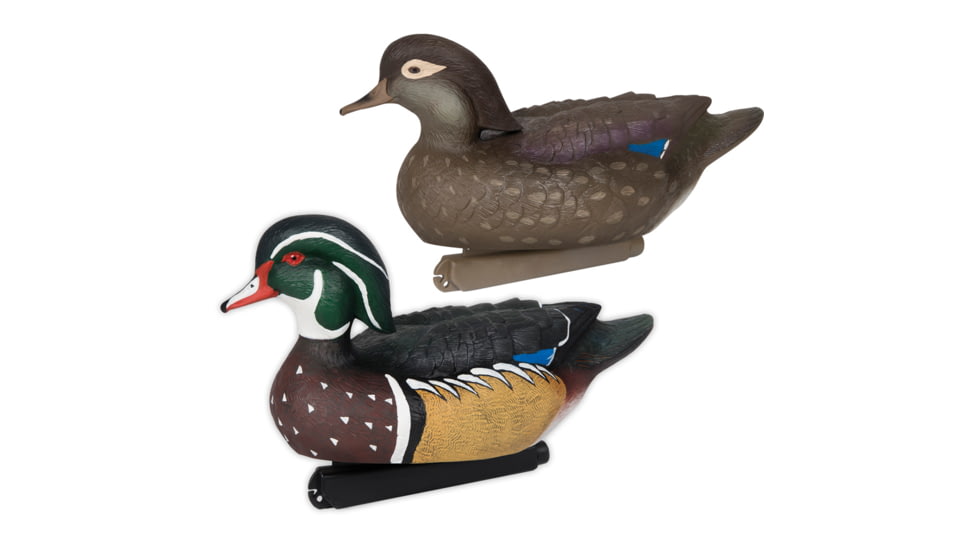 Zink Calls Floater Duck Decoys Wood Ducks, 6 Pack, ZNK-ZNKDY323