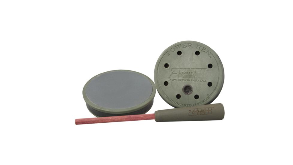 Zink Thunder Ridge Series Pot Call, 150 yards Range, Turkey Sounds, Slate Pot, ZNK-ZNK303