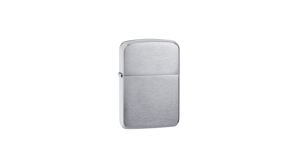 Zippo 1941 Replica Classic Lighter, Brushed Chrome 1941
