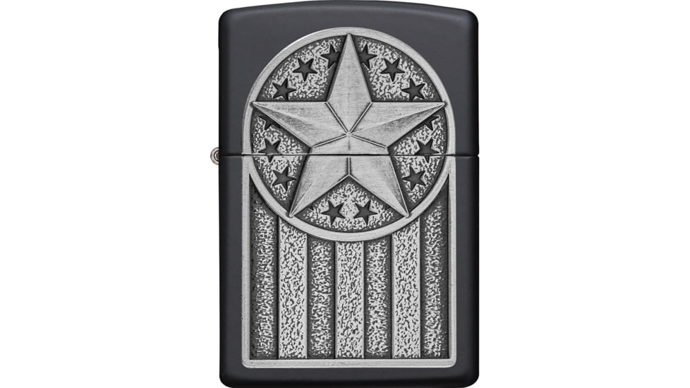 Zippo American Metal Emblem Lighter