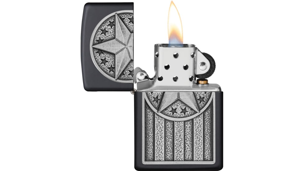 Zippo American Metal Emblem Lighter