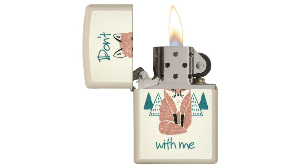 Zippo Don't Fox w/ Me Pocket Lighter, 29615