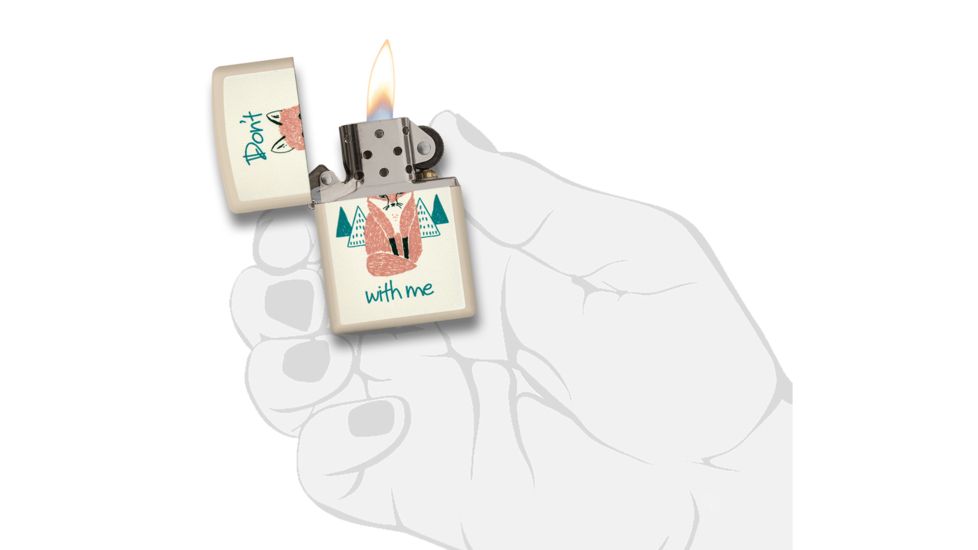 Zippo Don't Fox w/ Me Pocket Lighter, 29615