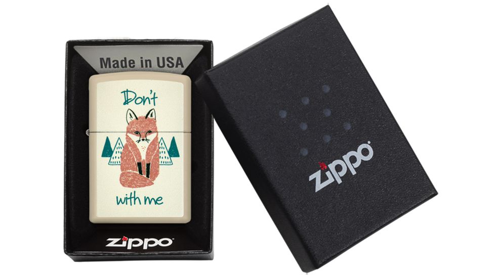 Zippo Don't Fox w/ Me Pocket Lighter, 29615