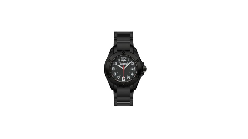 Zippo Dress Modern Style Watch, Black, Large 45014