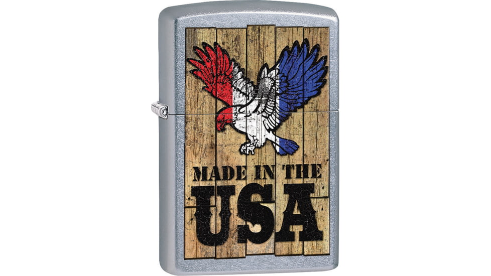 Zippo Eagle USA Lighter, 1.44 x 2.25, 207-077516