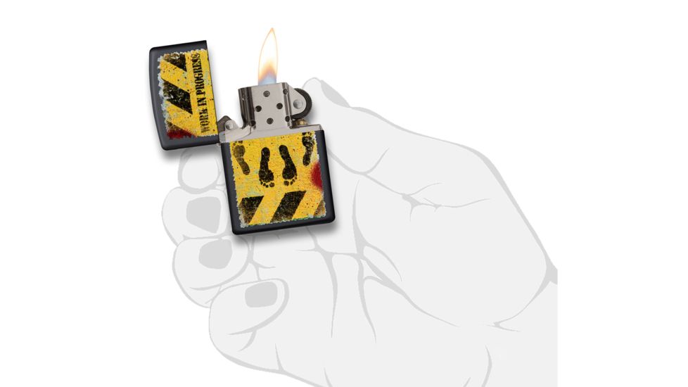 Zippo Feet Hazzard Pocket Lighter, 29624