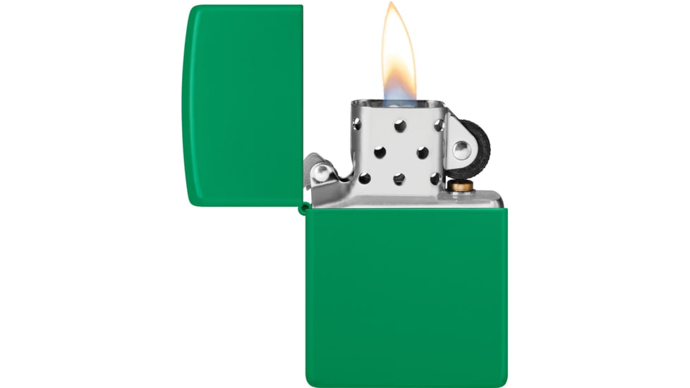 Zippo Grass Green Matte Lighter