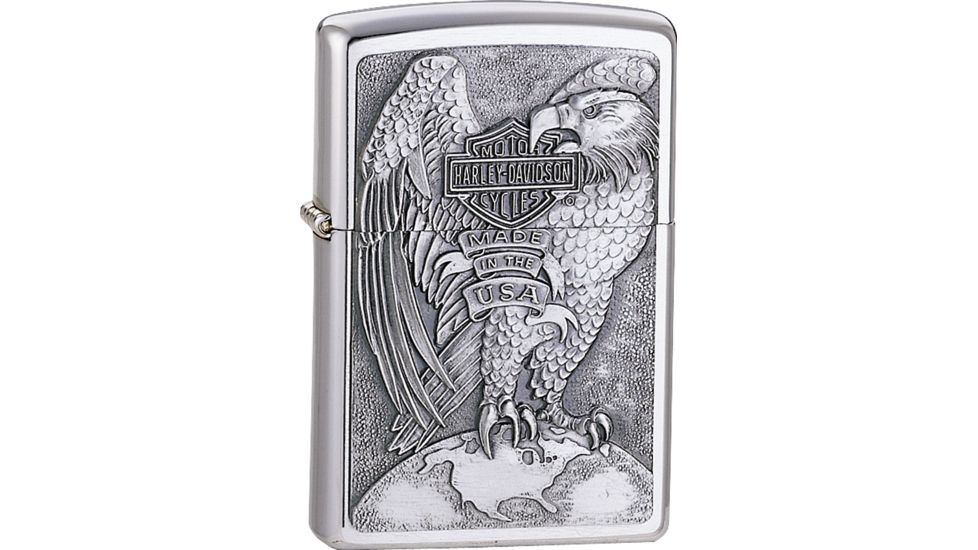 Zippo Harley Eagle &amp; Globe Lighter ZO14231