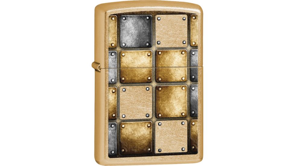 Zippo Metal Design Gold Dust Lighter ZO28539