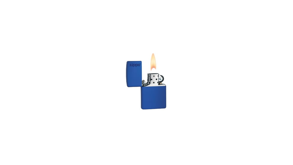Zippo Classic Style Lighter w/ Zippo Logo, Royal Matte 229ZL