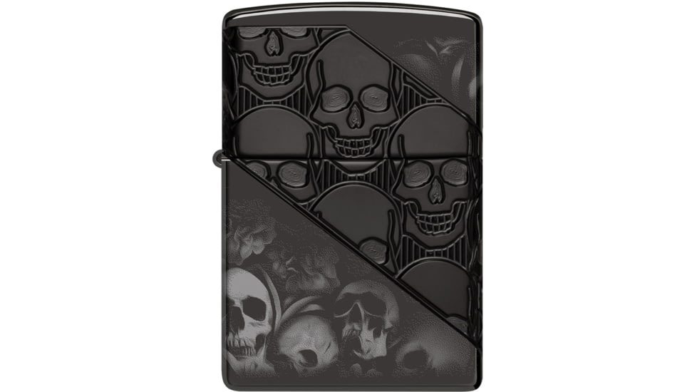 Zippo Skull Collage Lighter, ZO77352