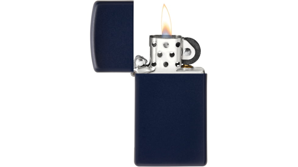 Zippo Slim Lighter Navy Matte