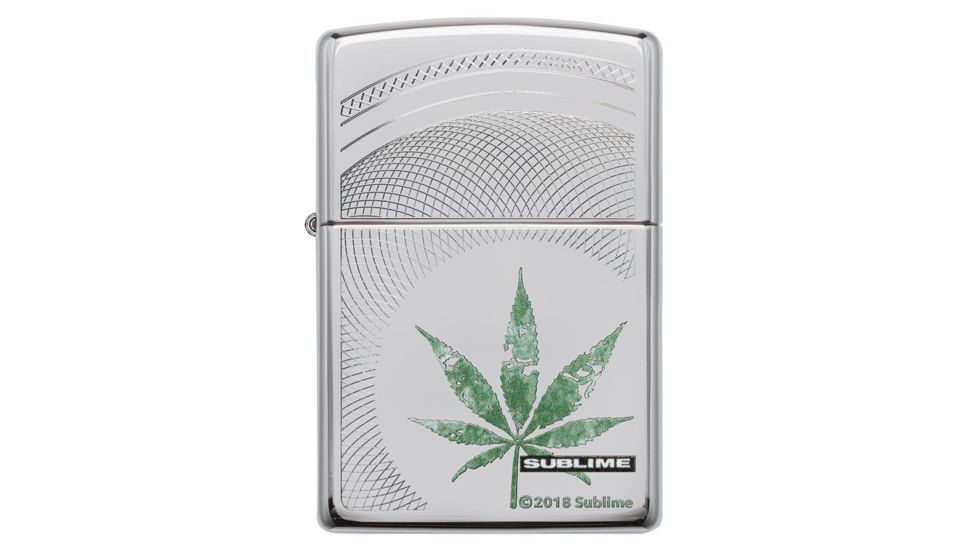 Zippo Sublime Pocket Lighter, Polish Chrome, 49016