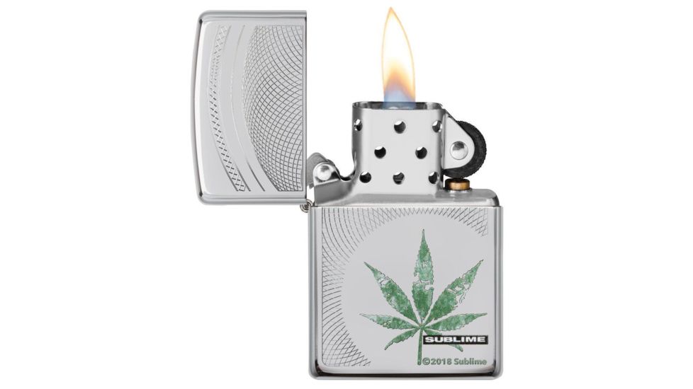 Zippo Sublime Pocket Lighter, Polish Chrome, 49016