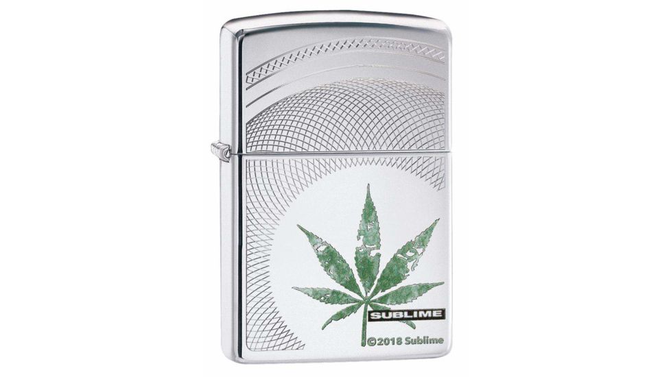 Zippo Sublime Pocket Lighter, Polish Chrome, 49016