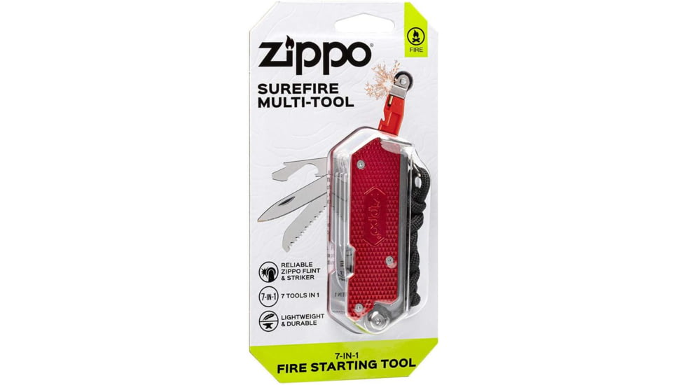 Zippo Fire Starting Multi-tool With Bail &amp; Clip