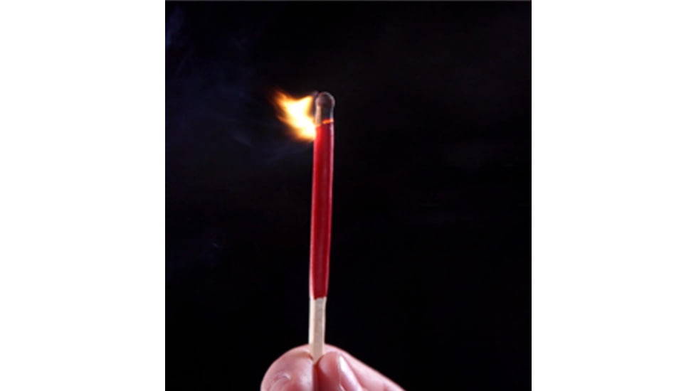 Zippo Typhoon Match Kit, Red/Gray, 40495