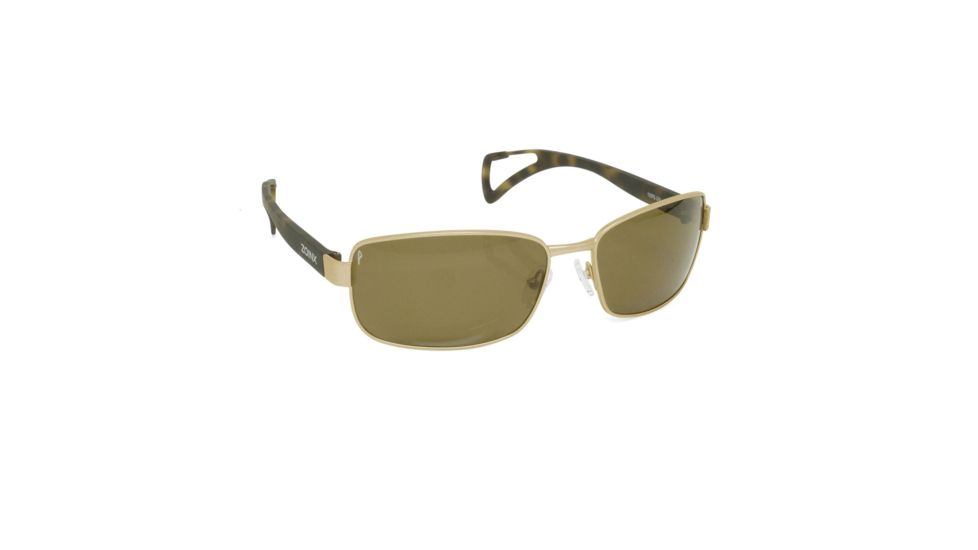 Zoinx Wrap Polarized Sunglasses - Mens, Bronze Frame, Bronze Lens 4010448