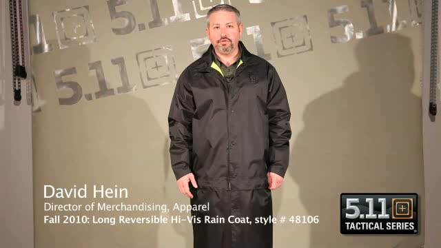 opplanet 511 long reversible hi vis rain coat