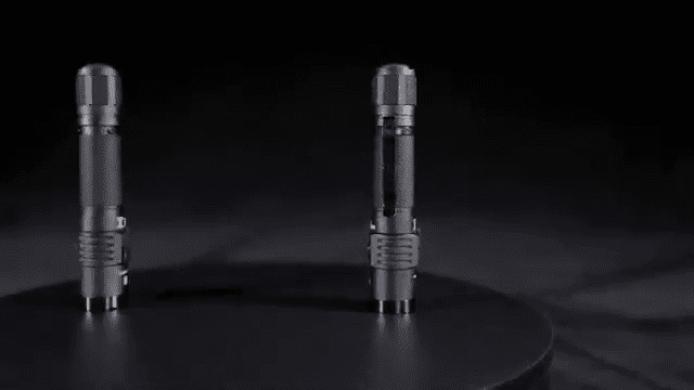 opplanet acebeam t35 tactical flashlight max 1900 lumens 380 meter distance video