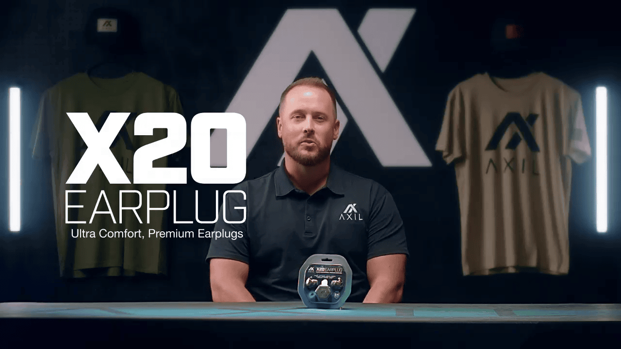 opplanet axil x20 earplugs video