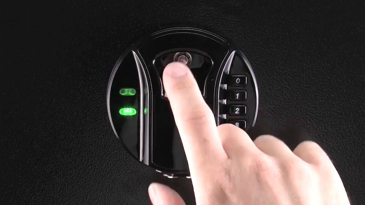 opplanet barska new biometric rifle safes ax12760 and ax12752 video