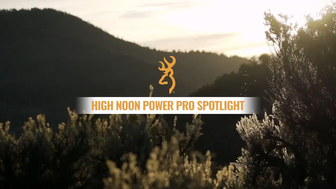 opplanet browning high noon power pro spotlight video