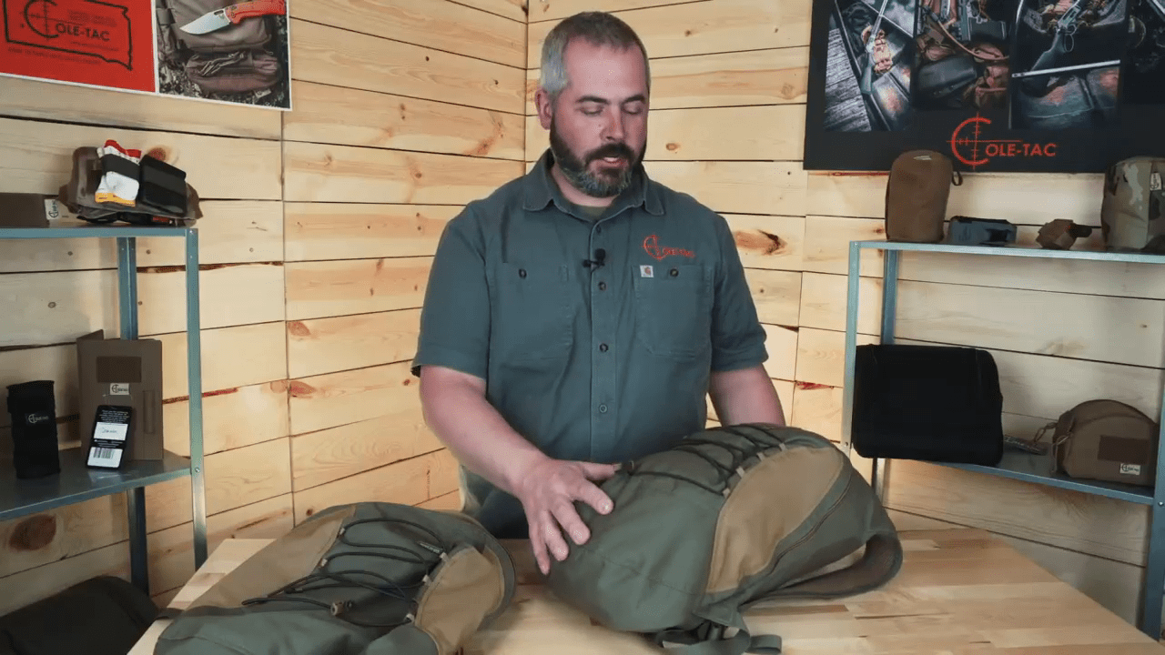 opplanet cole tac 18l daypack video