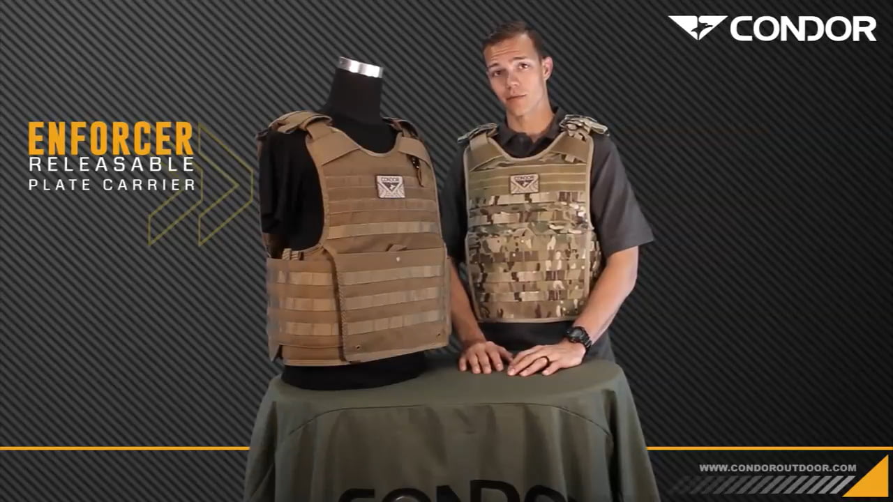 opplanet condor enforcer releasable plate carrier video