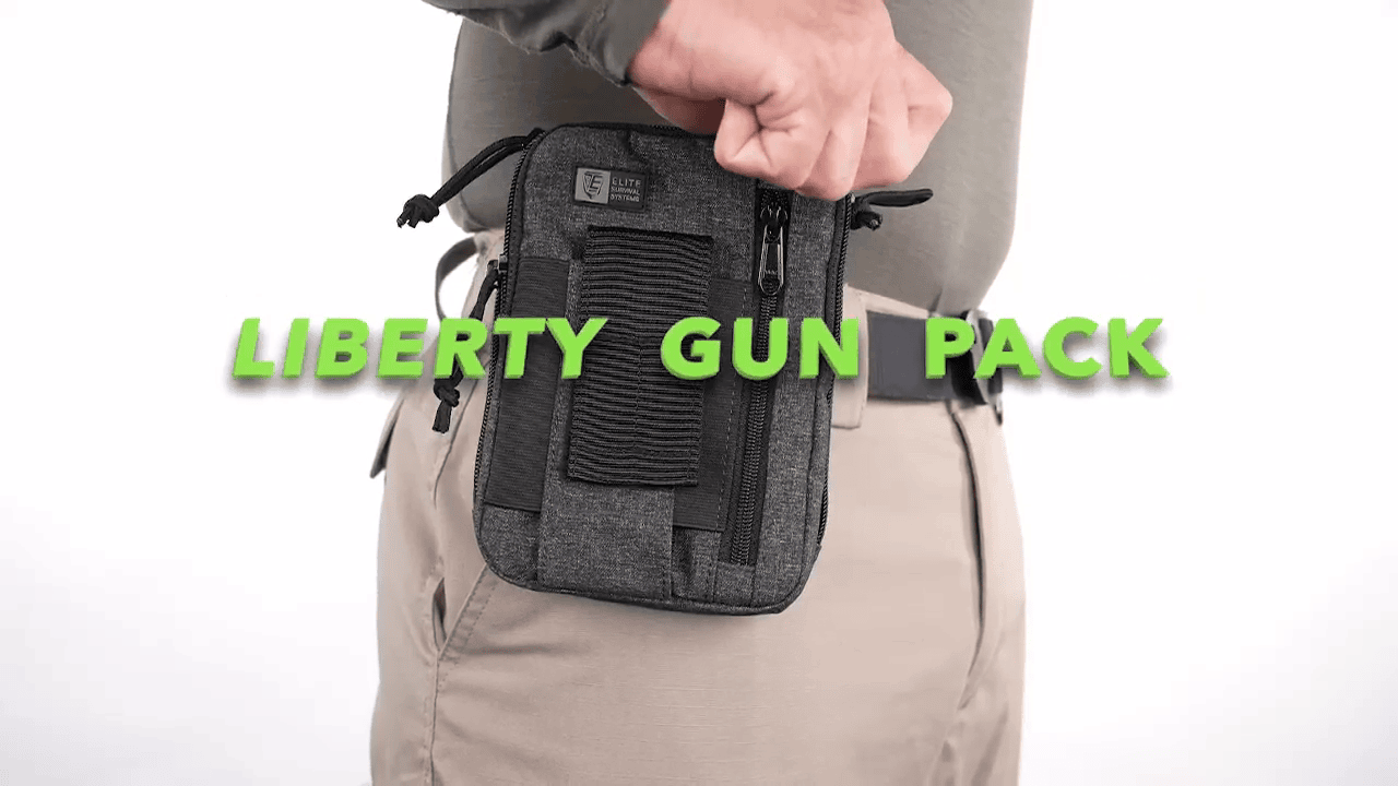 opplanet elite survival systems liberty gun pack video