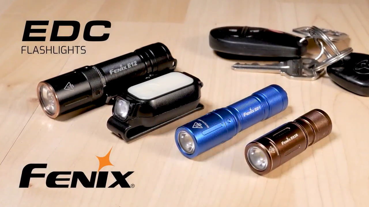 opplanet fenix edc flashlights video