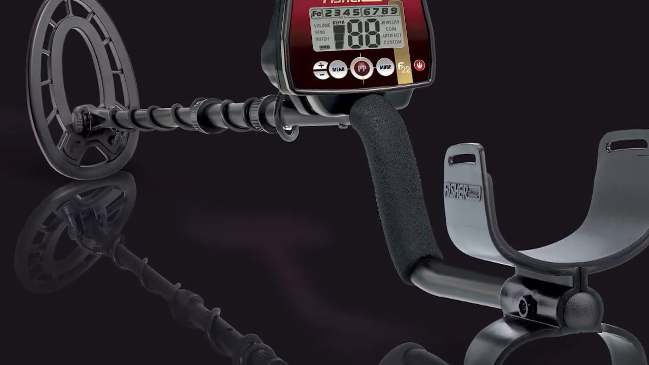 opplanet fisher f22 weatherproof metal detector video