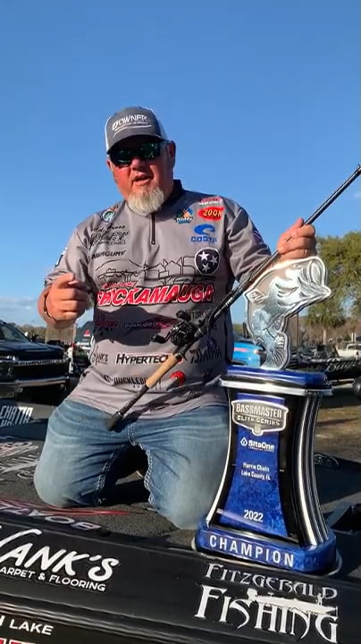 opplanet fitzgerald fishing buddy gross wins bassmaster elite on the harris chain video
