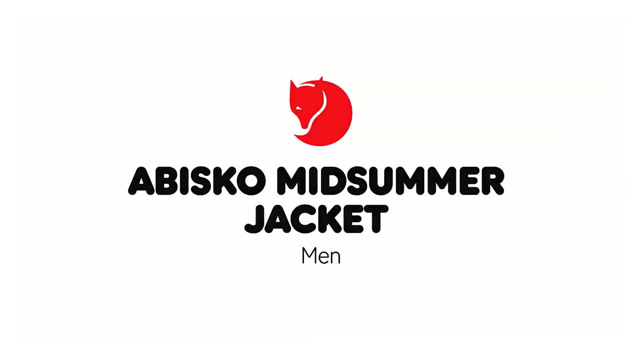 opplanet fjallraven abisko midsummer jacket m video