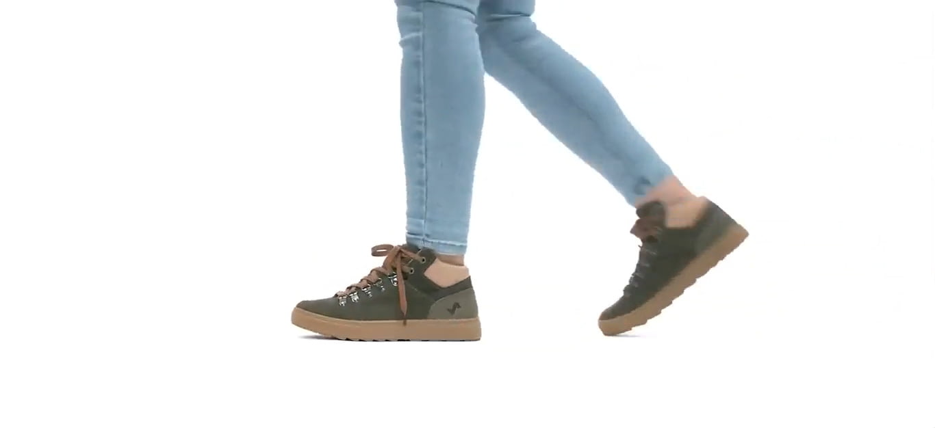 opplanet forsake lucie mid top shoes womens olive video