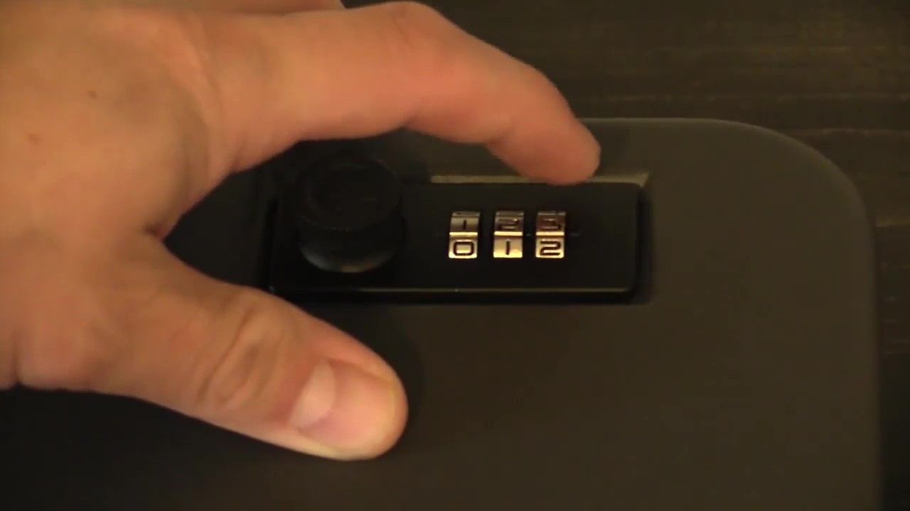 opplanet hornady snapsafe combination lock box instructions video