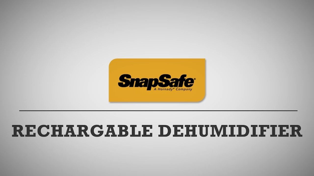 opplanet hornady snapsafe rechargeable gun safe dehumidifiers video