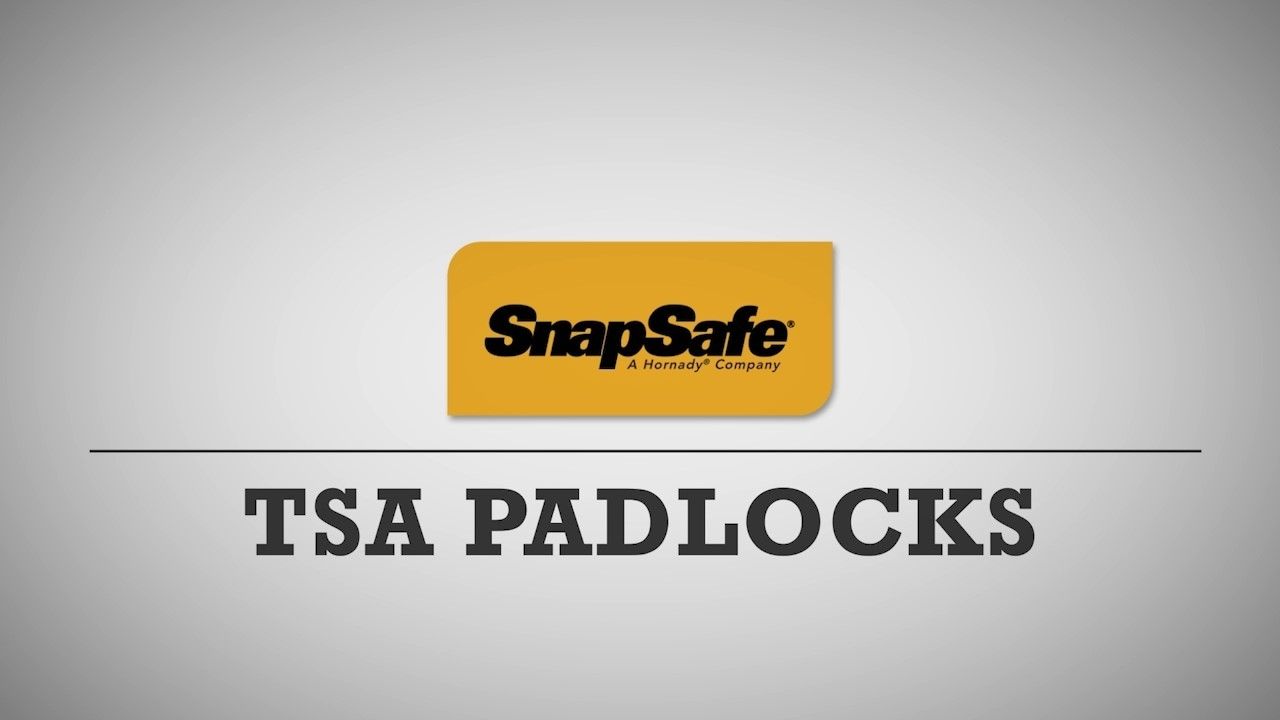 opplanet hornady snapsafe tsa padlocks video