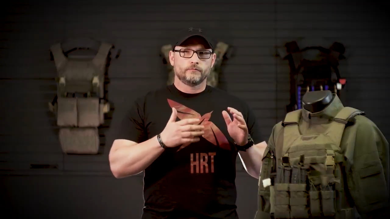 opplanet hrt tactical gear hrac plate carrier video
