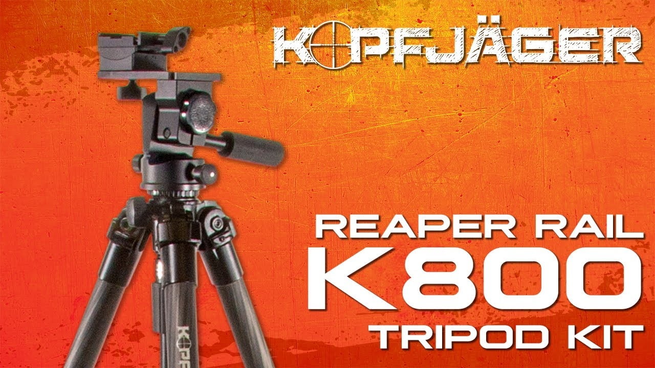 opplanet kopfjager reaper rail k800 tripod kit video
