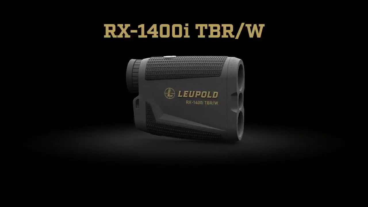 opplanet leupold rx 1400i tbr w rangefinder video