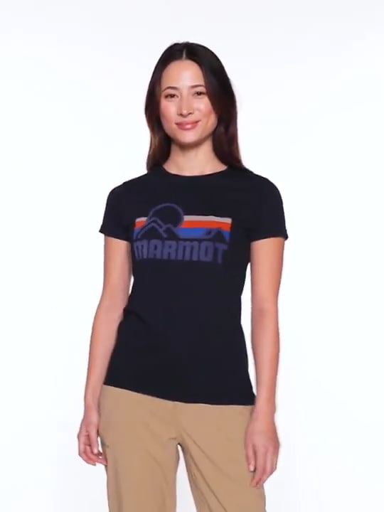 opplanet marmot coastal tee short sleeve womens video