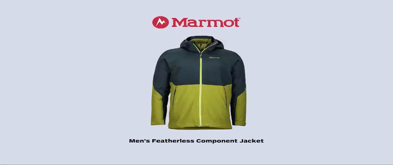opplanet marmot component featherless jacket mens video