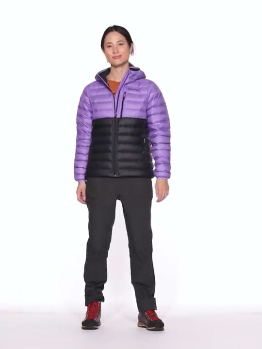 opplanet marmot highlander hoody womens video